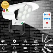 Security LED Light CCTV Cam with Motion Dummy Outdoor Camera Solar Fake Sensor