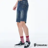 在飛比找momo購物網優惠-【BLUE WAY】男款 鬼武 經典復刻 丹寧 短褲 牛仔褲
