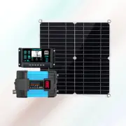 6000W Solar Power System 100A MPPT Controller 300W Panel 12V to 110V/220VmS