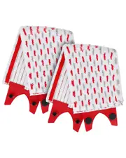 Fresh Fab Finds 2-Piece Fiber Floor Mop Pads