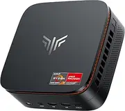 KAMRUI H1 Mini PC AMD Ryzen 7 6800H(up to 4.7GHz, 8C/16T) Mini Computers 32GB DDR5 1TB SSD Gaming Desktop Computers Mini PC Windows 11 Pro Triple-Screen/4K/2.5Gbps LAN/WiFi 6/BT5.2/DP/HDMI/Type-C
