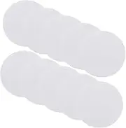 MUELODSIC 30Pcs Adhesive Rug Pads for Non Slip Carpet Stickers Hook and Loop Floor Grippers and Strong Adhesion for Bed Sheets and Sofa Cushions