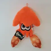 Nintendo Splatoon Orange Inkling Squid 10" Stuffed Plush 2017 With Tag