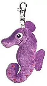 Aurora World Plush - Fanta-Sea Life Clip On - SEAHORSE (Purple - 4 inch)