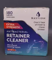 Retainer Cleaner & Denture Cleanser - 180 Effervescent Tablets 6 Month Supply
