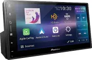 Pioneer DMH-2000NEX 1 DIN Car Receiver Bluetooth 5.3 CarPlay Android Auto USB