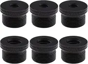 EMSea 6PCS Microphone Stand Thread Adapter 3/8 Female to 5/8 Male 1/4 Female to 5/8 Male Adapter Mount Screw Converter for Microphone Stand Camera Monitor Tripod 2 Styles