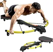 VIVITORY 4-in-1 Multi-Functional Rowing Machine AB Workout Machine, Core & Abdominal Trainers, Adjustable Dragonfly Machine, Strength Training Full Body Workout, Home Gym Fitness Equipment