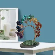 Rodeo Crystal Tree of Life - Natural Gemstone Crystals Bonsai Tree / Good Luck