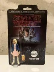 Eleven w/ Eggos Limited Chase Edition Stranger Things Funko ReAction Figure New