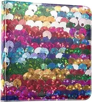 Color Sequin Texture Photo Album Binders Photobooks Self Adhesive Pages Scrap Book Photo Albums Family Photo Album 4x6, 5x7, 6x8 Photos
