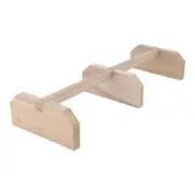 Coop Stand Perch Chicken Swing Wooden Station for Rod Roosting Bar