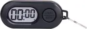 Qkbuza Stop Watch Timer | Outdoor Stop Timer Keychain - Pocket Size Countdown Clock with LCD Screen for Shower, Studying, Cooking, Gym, Training