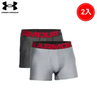 在飛比找蝦皮商城優惠-【UNDER ARMOUR】男 3’’ Tech四角褲(2入