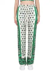 [Red Valentino] Red Valentino-Bandanda Print Pants-Donna 42