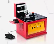 220V Desktop Electric Pad Printer Expiry Date Sign Logo Code Printing Machine