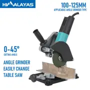 Angle Grinder Stand Turns your 100mm & 125mm grinder into a mini cut off saw
