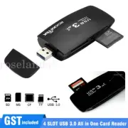 All in One Multi Slot USB 3.0 Micro Card Reader Memory Stick CF Micro SD HC SDXC