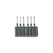 GA7534 SCREWDRIVER, SET,TAMPERPROOF TORX 6PC, WERA, 118154