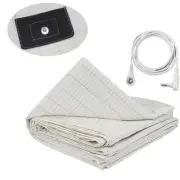Enhance Sleep Quality with Grounding Sheet 5 Silver Fiber Conductive Fabric