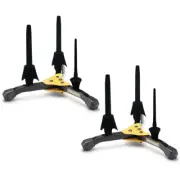 2PK Hercules Black Musical Instrument Portable Stand/Holder for Flute/Clarinet