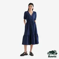 在飛比找momo購物網優惠-【Roots】Roots 女裝- ISLA COTTON G