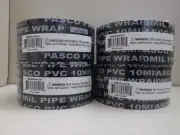 Pasco 9052-R 2" x 100 ft 10mil PVC Pipe Wrap Tape ( Lot Of 4 )