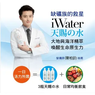 🔥爆💯天賜之水 iWater 天賜の水原液  機能礦泉水 inova瑛誼綠科技 金字塔能量活水機