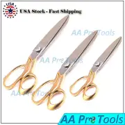 GOLD TAILOR TAILORING SCISSORS STEEL DRESSMAKING SHEARS FABRIC CRAFT (PICK)