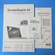 Screen Protector / Keyboard Guard / Trackpad Protector for MacBook Pro 15"