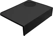 Coffee Tamper Mat, Food Safe Silicone Coffee Tamp Mat Anti-Slip, Espresso Tamping Mat Food Grade Non-Slip Coffee Pad Tamp Station Espresso Accessory(Black-ZY1)