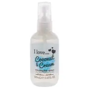 Refreshing Body Spritzer - Coconut and Cream by I Love Cosmetics for Women - 3.4 oz Body Spray