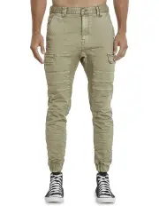 [KSCY] Salem Denim Jogger in Highland Green