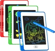 3 Pack LCD Writing Tablet for Kids, 6.5 Inch Colorful Doodle Board Drawing Table