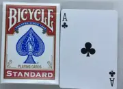 SVENGALI DECK - Red backed Ace Of Clubs key- Magic Cards bicycle - new