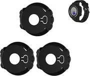 TenCloud for Fenix 5X / 5X Plus Screen Guards w/Dust Plugs,Garmin Fenix 5X, 5X Plus Watch 51mm Accessories Silicone Watch Cases with Charging Port Protector Caps