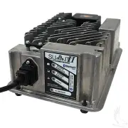 Lester Battery Charger 650W 36/48V With 2-Blade Gray Molded Crowsfoot Plug, 8.5