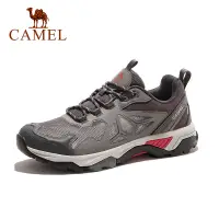 在飛比找蝦皮商城優惠-Camel 男士戶外登山鞋防滑網眼運動登山鞋