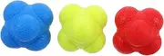 Milisten 3pcs Reaction Ball Reaction Training Training Ball Hand Eye Coordination Sports Coordination Ball Agility Ball Tennis Reflex Ball Fitness Balls Exercise Balls TPR