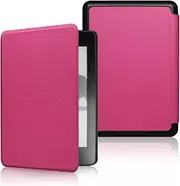 All-New Kindle Case(10th Gen 2019 Release, Model Number J9G29R) - 10 Colors, Leather Cover with Automatic Wake/Sleep