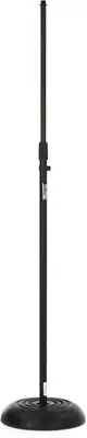 On-Stage MS7201B Round Base Microphone Stand (3-pack) Bundle