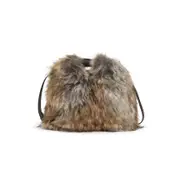 [Mm6 Maison Margiela] Mm6 Maison Margiela-Curds Whey Tobacco Brown Japanese Crossbody Bag-Donna OS OS