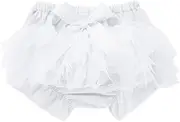 [Generic] Short Overalls for Girls Newborn Infant Baby Girls Boys Bow Tie Solid Spring Summer Shorts PP Pants Bloomers Triangle Shorts Covers Clothes Life Guard Shorts for Girls
