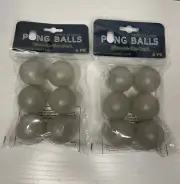 Ping Pong Glow In The Dark 12 Party Game Balls
