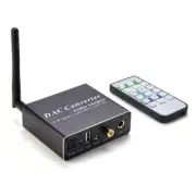 Digital to Analog Audio Converter Optical Fiber Coaxial Signal to Analog DAC
