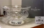 Waterford Crystal KILLARNEY 6" Footed Bowl IRELAND - NEW / BOX