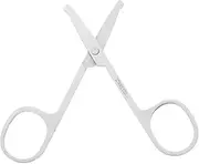 Safety Stainless Steel Vibrissa Scissors Nose Hair Trimmer Eyebrow Scissors