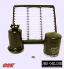 MITSUBISHI LANCER CC 4G93 1.8L OIL AIR FUEL FILTER SERVICE KIT 1992-1996