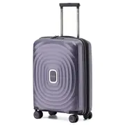 Tosca Eclipse 55 cm 4-Wheel Expandable Carry On Suitcase - Purple