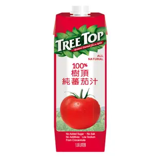 TreeTop 樹頂 果汁系列 1公升 丹爸 蘋果汁 柳橙汁 蜜桃綜合果汁 蔓越莓汁 石榴莓汁 蕃茄汁 現貨